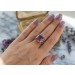Amethyst Ring Gold 585 14 Karat lila Edelstein 16.5ct 