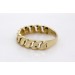 Kettenring Gold 375 9 Karat Panzerketten Design