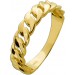 Kettenring Gold 375 9 Karat Panzerketten Design