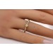 Solitärring Gold 375 9 Karat Brillant 0.03ct Verlobungsring