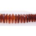 Bernstein Kette cognac braune Edelsteine 395ct Antikschmuck