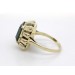 Turmalin Ring Gold 333 8K grüner Edelstein 11.2ct Antikschmuck