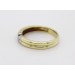 Solitärring Gold 585 14K Brillant 0.12ct Weißgold Antikschmuck