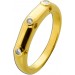 Brillant Ring Gold 750 18 Karat Brillanten 0.10ct 