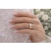 Solitärring Gold 585 14 Karat Brillant 0.20ct Lupenrein