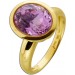 Morganitring Gold 585 14K rosa Morganit Edelstein 9.3ct 