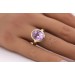 Morganitring Gold 585 14K rosa Morganit Edelstein 9.3ct 
