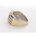 Saphirring Rainbow Gold 585 14K Saphire 3.30ct.