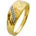Brillantring Gold 333 8K Brillanten 0.06ct Lapponia Look
