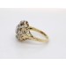 Brillantring Gold 585 14K Diamanten 0.69ct Antikschmuck 1920