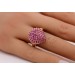 Rubinring Gold 585 14 Karat rote Rubin Edelsteine 3.0ct