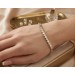 Brillantarmband Gold Weißgold 750 18 Karat Brillanten 1,00ct Lupenrein