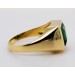 Turmalin Ring Gold 585 14K grüner Edelstein 3.3ct