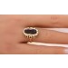 Rauchquarz Ring Gold 333 8K brauner Edelstein 4.6ct Antikschmuck