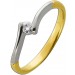 Spannring Gold 585 14 Karat Brillat 0.10ct