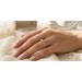 Brillantring Gold 585 14K Diamanten 0.14ct Antikschmuck