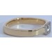 Brillantring Gold 585 14K Solitär Diamant 0.10ct Antikschmuck