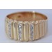 Diamantring Gelbgold 585 14 Karat Diamanten 0.09ct.