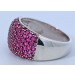 Rubinring Silber 925 rote Rubin Edelsteine 4.0ct 