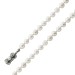 Perlenkette 98cm Weißgold 585 14K Akoyaperlen Antikschmuck 