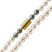 Perlenkette 42cm Gold 585 14K Akoyaperlen 10-9.5mm