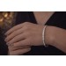 Brillantarmband Weißgold 750 18K Brillanten 0.85ct Antikschmuck