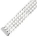 Perlenarmband Akoyaperlen 6.5-6.1mm Weißgold 585 14K