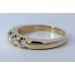Memoire Ring Gold 585 14 Karat Brillanten 0.35ct 