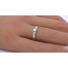 Brillantring Gold 585 14 Karat Brillant 0.10ct Lupenrein