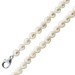 Perlenkette 83cm Akoyaperlen 7.4-7.2mm Silber 925
