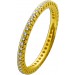 Memoire Ring Gold 585 14K Brillanten 0.75ct Alliance