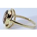 Citrinring Gold 333 8K honiggelber Edelstein 2.6ct Antikschmuck