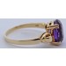 Amethyst Ring Gold 585 14K lila Edelstein 3.0ct 
