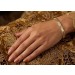 Diamantarmband Herren Gold 333 8 Karat Brillanten 0.40  23cm