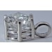 Brillant Anhänger Weißgold 750 18 Karat  Solitär Diamant 1.57ct