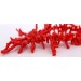 Korallenkette 39cm Ochsenblutrote sardische Korallen Antikschmuck