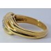 Brillantring Gold 750 Brillanten 0.09ct Weißgold 18K Antikschmuck