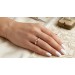 Rubinring Rosegold 585 14K rote Rubin Edelsteine 0.30ct Antikschmuck