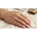 Rubinring Rosegold 585 14K rote Rubin Edelsteine 0.30ct Antikschmuck