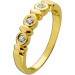 Brillantring Gold 750 18 Karat Brillanten 0.20ct