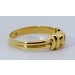 Brillantring Gold 750 18 Karat Solitär Brillant 0.03ct
