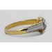 Diamantring Gold Weißgold 750 18K Diamant 0.80ct Antikschmuck