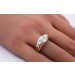 Brillantring Gold 585 14K Brillanten 0.65ct Antikschmuck