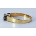 Brillantring Gold 585 14K Brillanten 0.12ct Antikschmuck