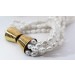 Perlenkette Süßwasserperlen 4.5mm Gold 750 18K