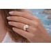 Diamantring Gold 585 14K Diamanten 0.18ct Lupenrein