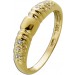 Diamantring Gold 585 14 Karat Diamanten 0.06ct 