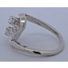 Diamantring Weißgold 585 14K Diamanten 0.30ct Antikschmuck