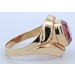 Amethyst Ring Gold 333 8K lila Amethyst 2.3ct Antikschmuck