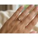 Verlobungsring Gold 585 14K Solitär Brillant 0.30ct Antikschmuck
